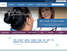 Tablet Screenshot of dvch.org